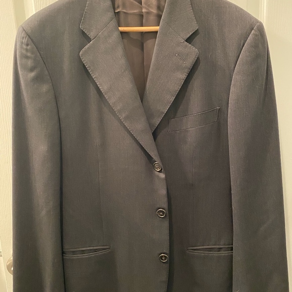 Ermenegildo Zegna Charcoal Grey Suit